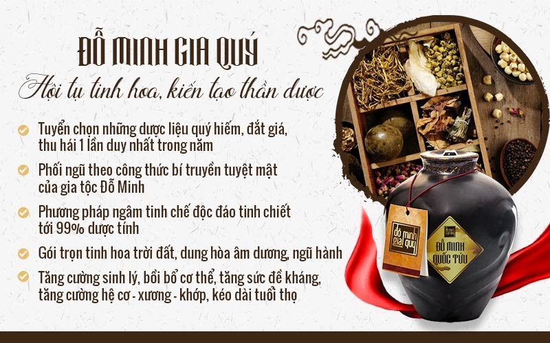 Công dụng của Đỗ Minh Gia quý